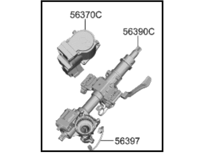 Hyundai Palisade Steering Column - 56310-S8620