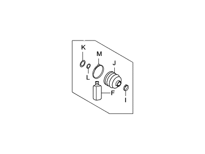 2010 Hyundai Santa Fe CV Joint Boot - 49506-1UA60