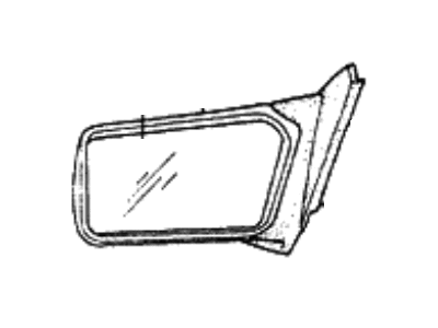 Hyundai Excel Car Mirror - 87605-21101