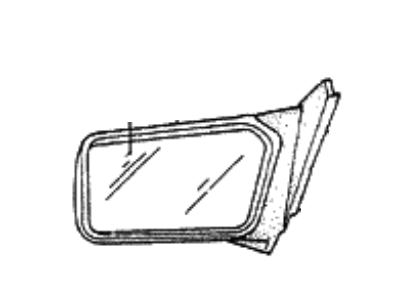 Hyundai Excel Car Mirror - 87605-21001