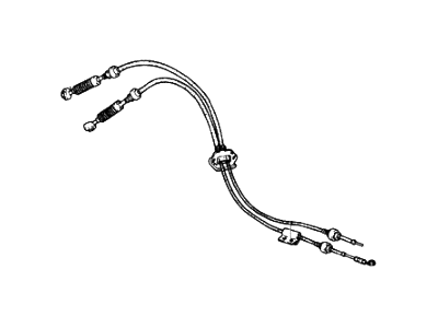 Hyundai 43794-24003 Manual Transmission Lever Cable Assembly