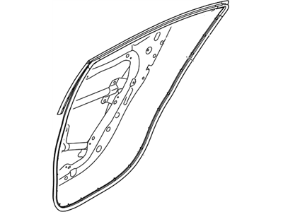 2016 Hyundai Elantra Door Seal - 83140-F2000