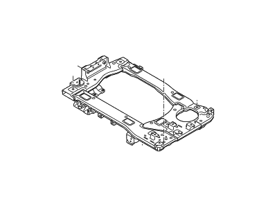 Hyundai 35610-4W000 Cross Member Complete-Power Module