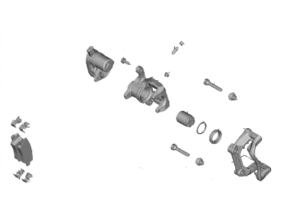 2023 Hyundai Sonata Brake Caliper Bracket - 58310-L1A75
