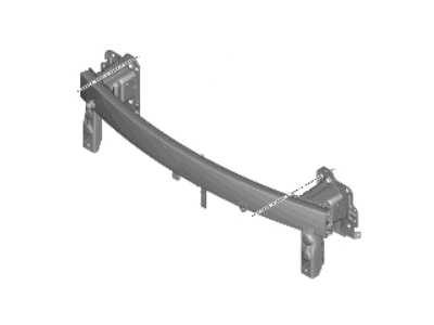 Hyundai 64900-BY100 Beam Complete-FR Bumper
