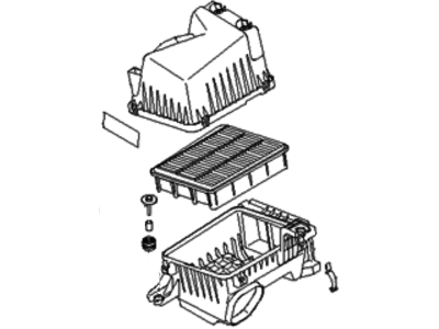Hyundai Sonata Air Filter Box - 28110-3K210