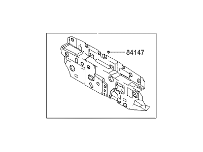 2007 Hyundai Tiburon Dash Panels - 84120-2C001