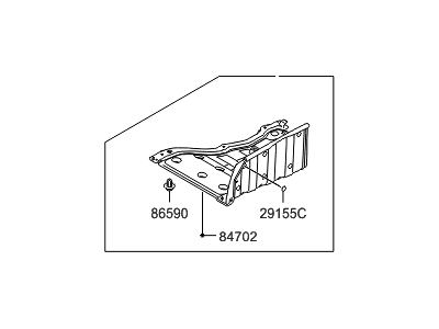 Hyundai 29130-3V600 Panel-Side Cover,LH