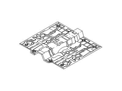 2001 Hyundai Elantra Floor Pan - 65111-2D010