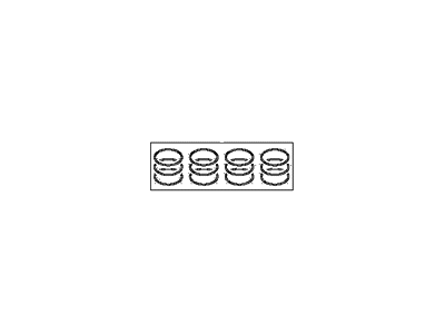 2007 Hyundai Elantra Piston Ring Set - 23040-23991
