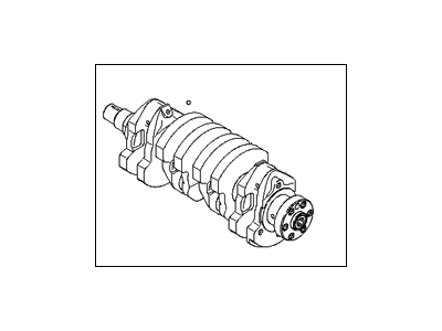 Hyundai 23110-23780 Crankshaft Assembly