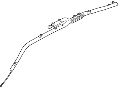 Hyundai 85010-2V100 Curtain Air Bag Module,LH