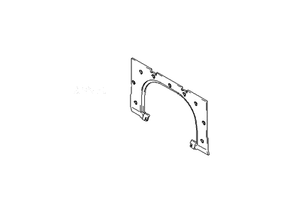 Hyundai 85784-2D000 Trim-Partition Side LH