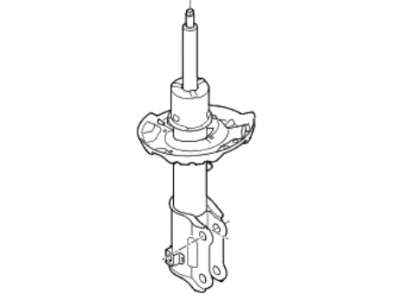 2016 Hyundai Sonata Hybrid Shock Absorber - 54650-E6100