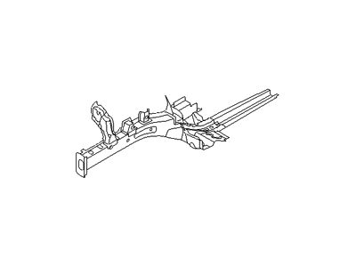 Hyundai 64602-4R000 Member Assembly-Front Side,RH