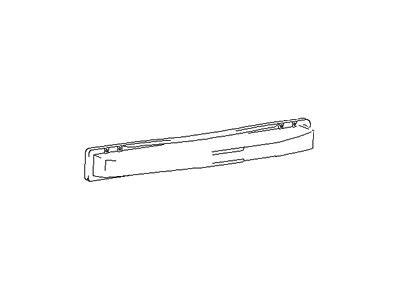 Hyundai 86631-38010 Rail Assembly-Rear Bumper