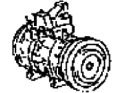 1992 Hyundai Sonata A/C Compressor - 97701-33300
