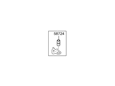 Hyundai 58723-D3000 Connector Assembly