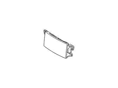 Hyundai 96126-1R000-4X Cover-Radio BLANKING