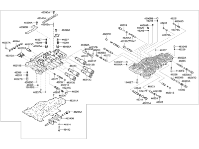 Hyundai Genesis Valve Body - 46200-4E265