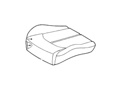Hyundai 88160-C1440-SLG Front Passenge Side Seat Cushion Covering
