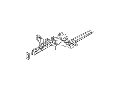 Hyundai 64602-3V010 Member Assembly-Front Side,RH