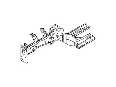 Hyundai 64605-A5000 Member Assembly-Front Side,LH