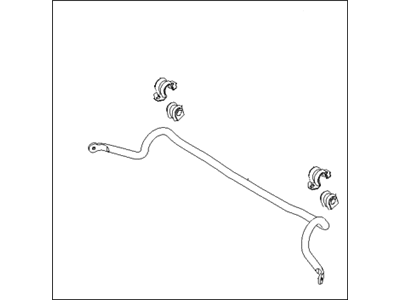 2006 Hyundai Accent Sway Bar Kit - 54801-1G000