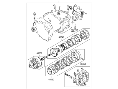 Hyundai XG350 Automatic Transmission Overhaul Kit - 45010-39B02