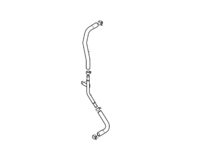 Hyundai Ioniq Radiator Hose - 25415-G7200
