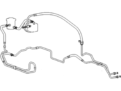 Hyundai Sonata Power Steering Hose - 57510-38000