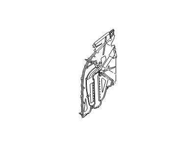 Hyundai 97206-3XAA0 Separator-Dual Heater(Left)