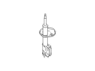 Hyundai 54650-26100 Strut Assembly, Front, Left