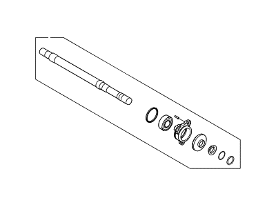 Hyundai 49560-B1200 Bearing Bracket & Shaft Assembly