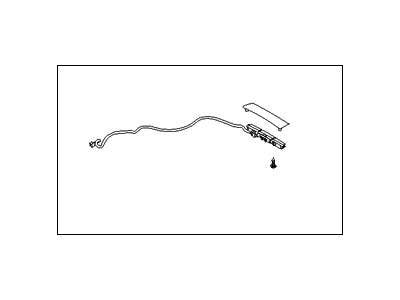 Hyundai 92700-3S000-HZ Lamp Assembly-High Mounted Stop