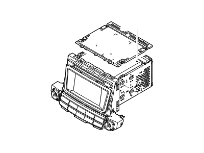 Hyundai 96174-D3000 Deck Assembly-Audio