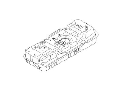 Hyundai Fuel Tank - 31150-4D550