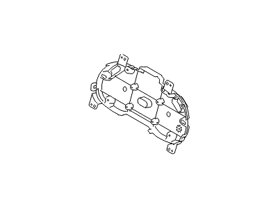 Hyundai 94365-1R000 Case-Cluster,Lower