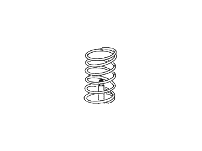 1998 Hyundai Accent Coil Springs - 55330-22550