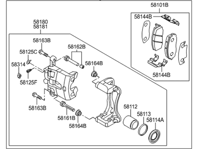 Hyundai 58130-1R100