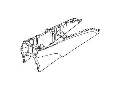 Hyundai Genesis G80 Center Console Base - 84610-B1000-RRY