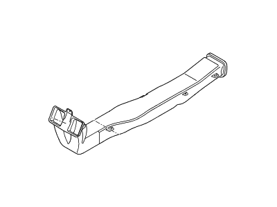 Hyundai 97020-B1000 Duct Assembly-Rear Ventilator.No2