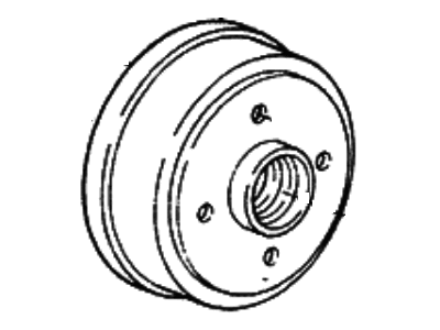 Hyundai Excel Wheel Hub - 52711-21300