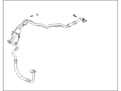 2012 Hyundai Santa Fe A/C Hose - 97763-1U100