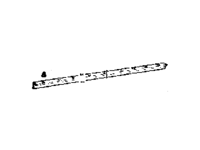 Hyundai 82130-24010 Weatherstrip Assembly-Front Door Lower