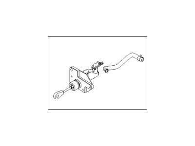 Hyundai Santa Fe Clutch Master Cylinder - 41605-2B110