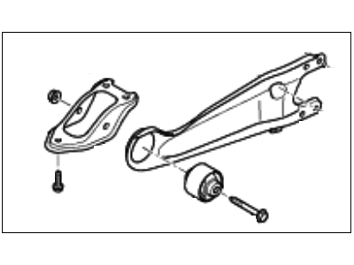 2006 Hyundai Entourage Trailing Arm - 55100-4D000