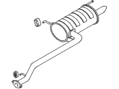 Hyundai XG300 Tail Pipe - 28700-39390