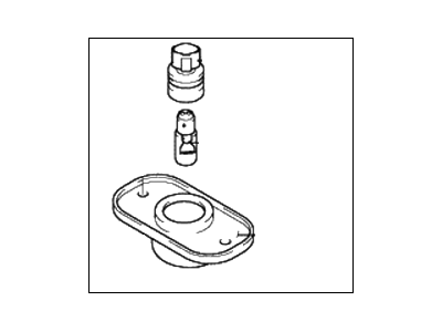 Hyundai 92501-26100 Lamp Assembly-License Plate