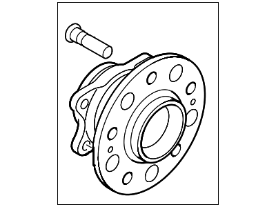 Hyundai Wheel Bearing - 52710-3X000